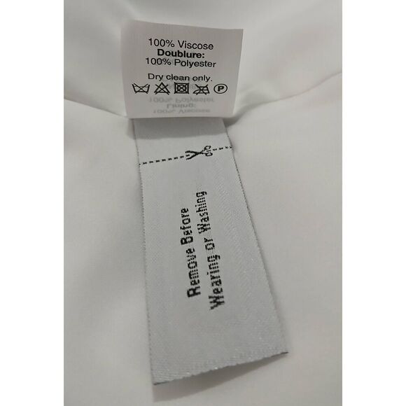Madewell womens small casual color block black white spring summer dress - Picture 9 of 9